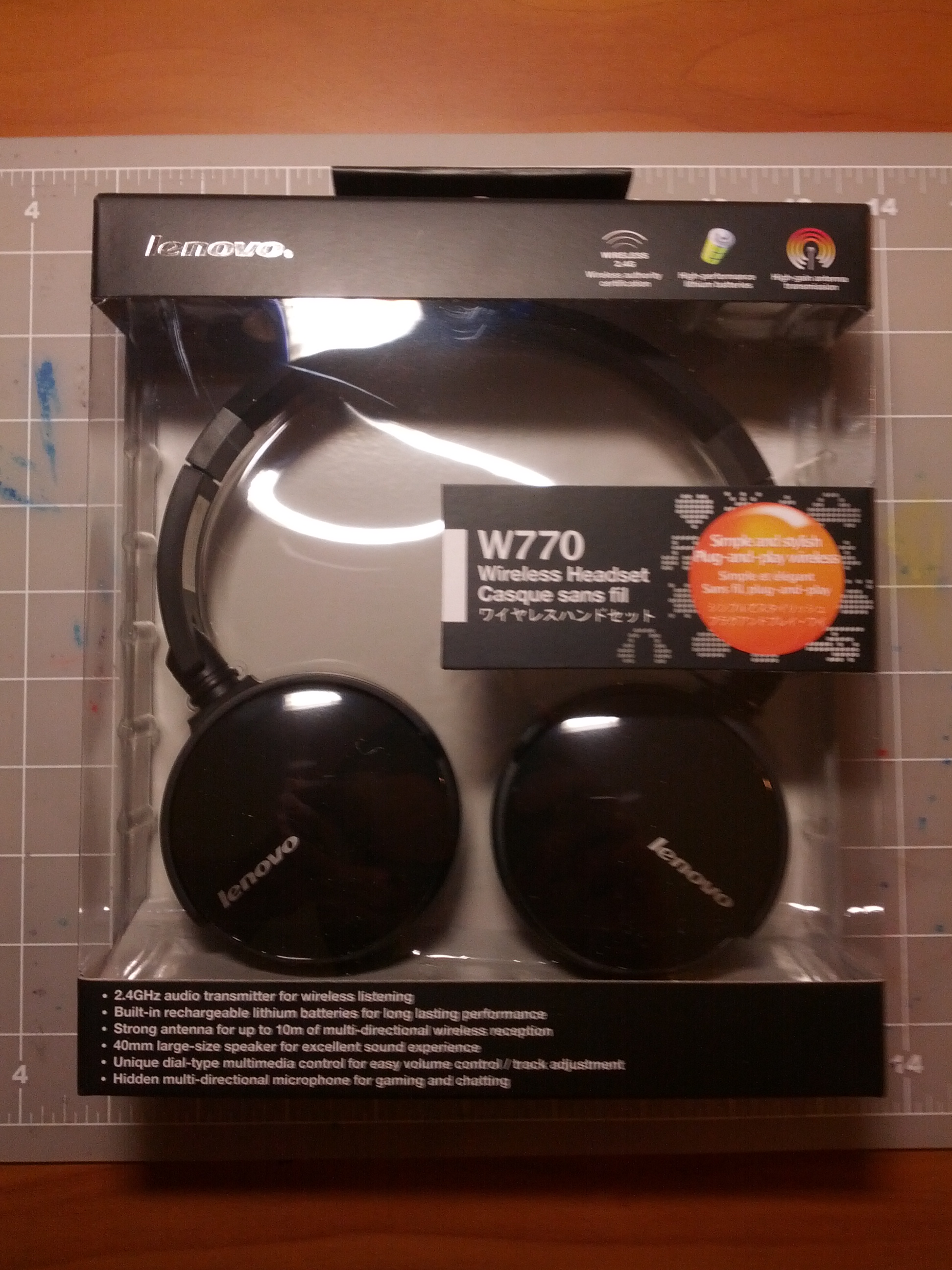 Lenovo W770 Wireless Headset Review